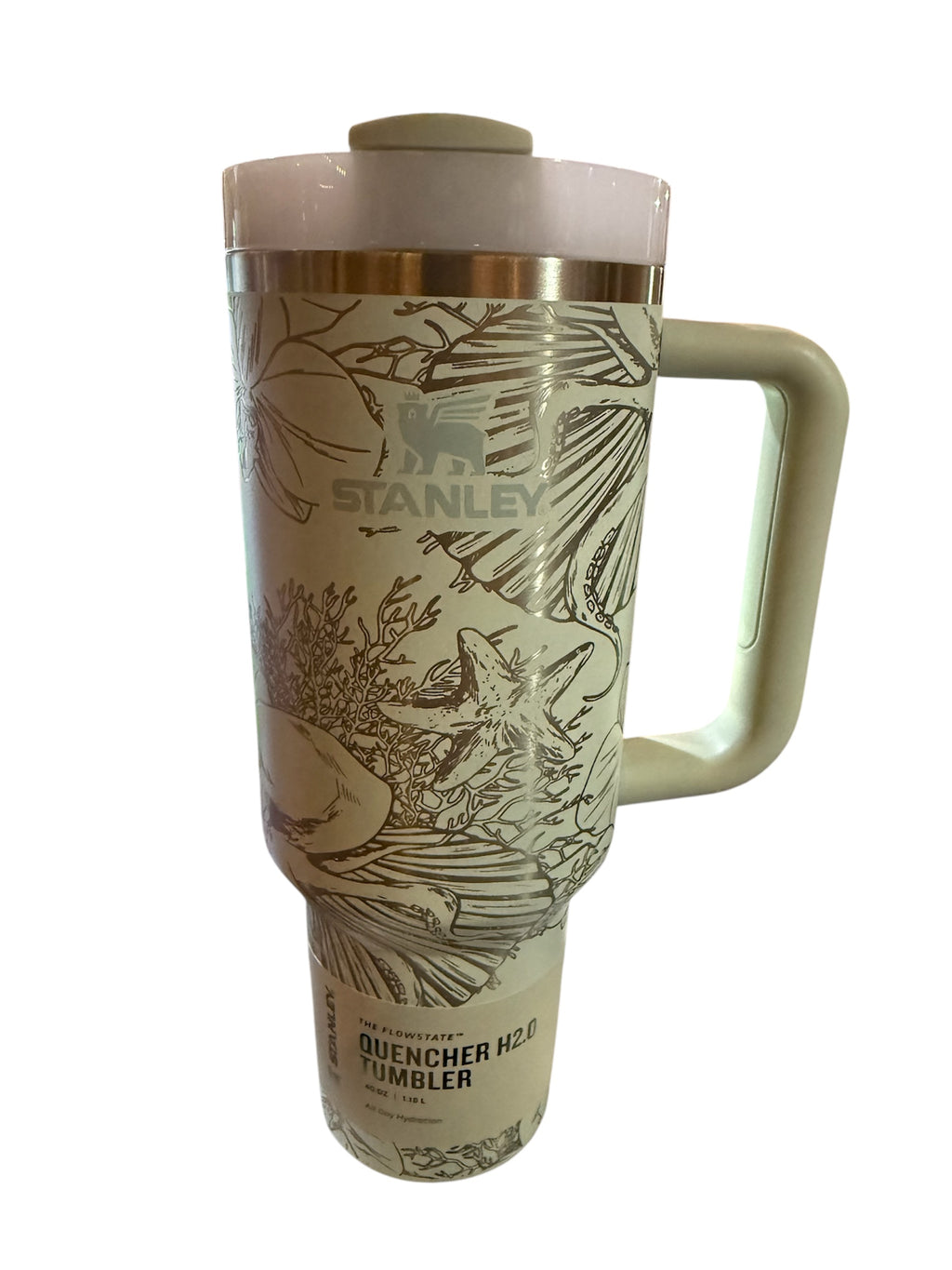 Sea life octopus 40 oz authentic Stanley in color Mist